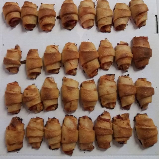 mini croissants apéritif